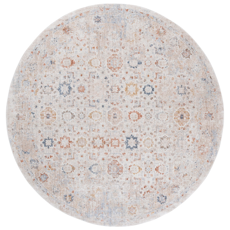 Scarlett 404 Performance Oriental Rug, Round 6'7"
