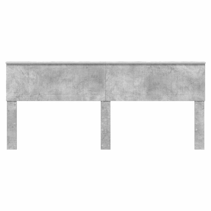 Headboard, King, Concrete Grey