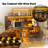 Wine Bar Cabinet with RGB Light, Liquor Cabinet with Wine Rack and Glass Holder, Coffee Bar Cabinets with USB Power Outlet, Wine Cabinets with Drawers for Home, Kitchen, Living Room-837349845