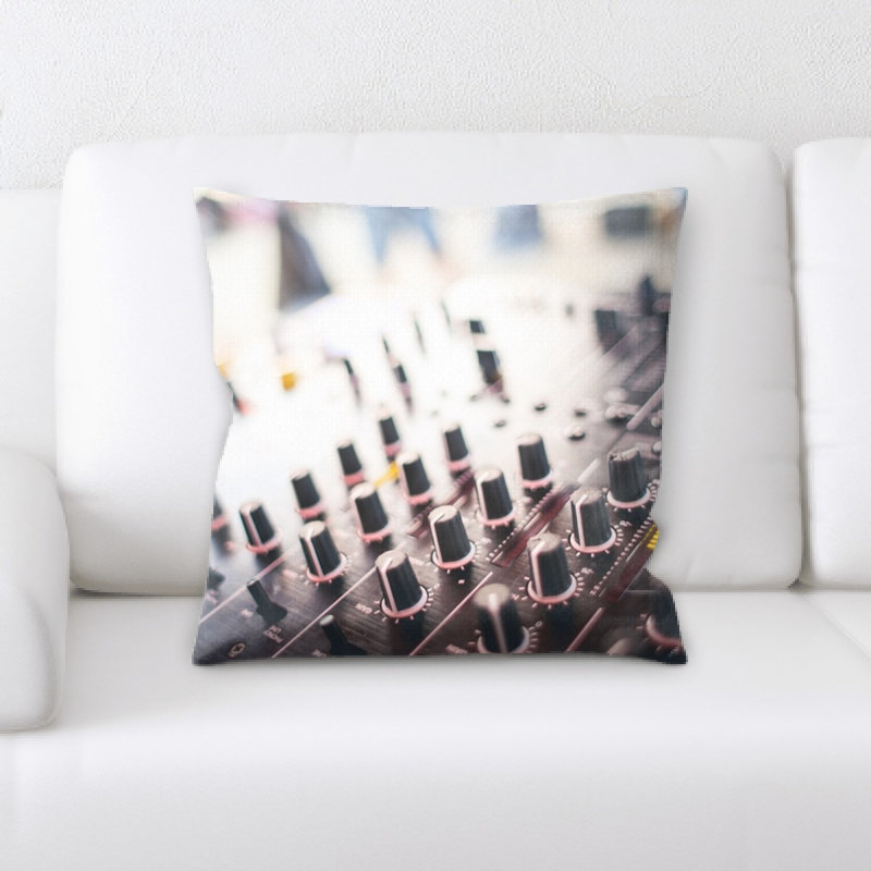 Microsuede Reversible Throw Pillow