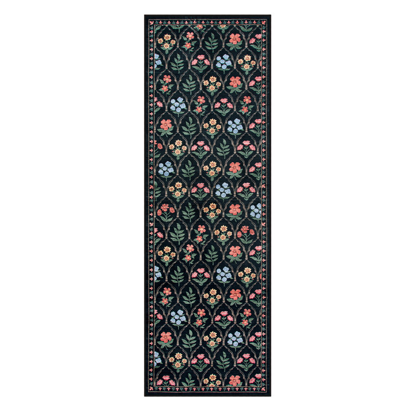 Tapis de Noël antidérapant de Noël, Tapis de couloir 2 pi x 6 pi