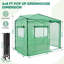Serre de jardin portative instantanée 8 pi x 6 pi Pop Up Greenhouse