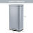 Step Trash Can, Stainless Steel Garbage Bin, Soft-Close Rubbish Bin with Removable Plastic Inner Bucket, Fingerprint-Proof, Lid Dustbin, Suit for Kitchen Home-100742166-101400727