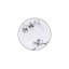 Black Orchid Porcelain Saucer