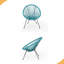Chaise (ensemble de 2)-1796800788