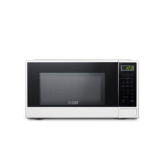 COMMERCIAL CHEF 0.6 Cubic Foot Microwave with 6 Power Levels, Small  Microwave with Grip Handle, 600W Countertop Microwave with 30 Minute Timer  and