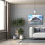  «Morro Rock Sailboat In Fog» par Epic Portfolio, art mural sur toile, 40 po x 26 po-1401697363
