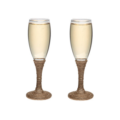 Aislinn 8 oz. Flute Set