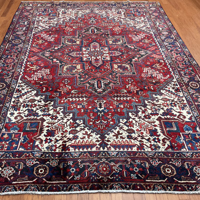Tapis rectangulaire en laine