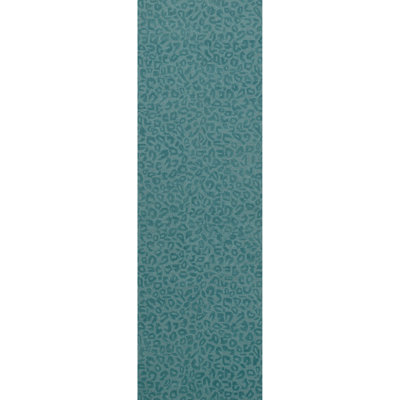 Leopardess Dusty Turquoise Hand-Tufted Responsible Wool Rug