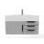 Ensemble de meuble-lavabo mural simple 36 po Nile-1583979866-1583979849-1498104443