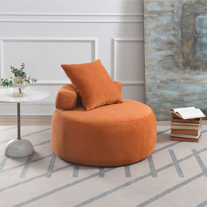 Demarlis 32,1 de large, Chenille orange