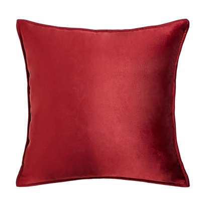 Square Velvet Pillow Cover & Insert