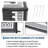 Bordered Reversible, Easy to Clean, Waterproof, UV Resistant Outdoor Rug Washable Lightweight Plastic Straw Mat for Patio Backyard Camping Beach-1386270089-1386270100