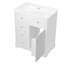 Single Bathroom Vanity with Ceramic Basin-134243253