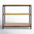 Ferris 25.25" H x 30" W Iron Etagere Bookcase