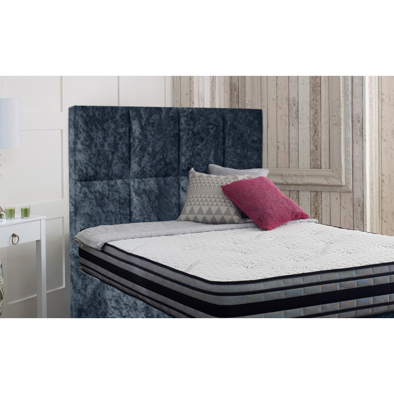 Arguello Upholstered Headboard, Small Single (2'6), Grey