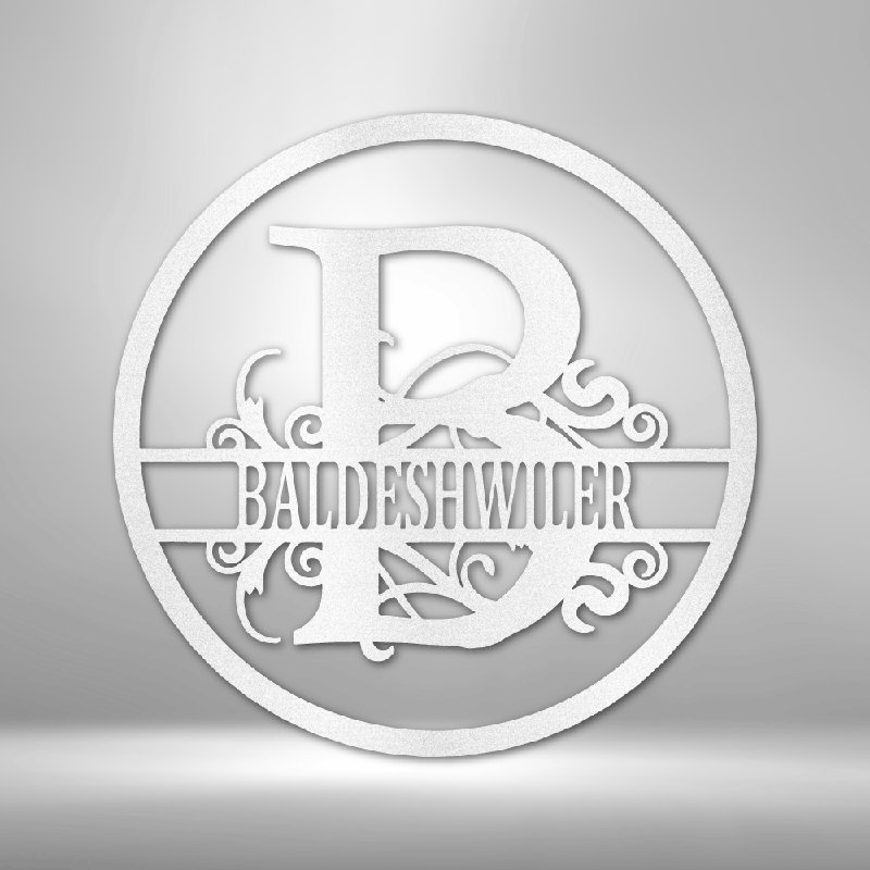 Décoration murale en acier personnalisée, H 28,75 po x l 29,5 po x P 0,5 po, Oui, Blanc