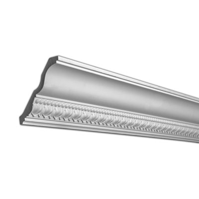 Couronne d'agneau en polyuréthane H 5 1/4 po x l 96 po x P 4 1/2 po