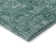 Tapis bleu sarcelle lavable à la machine Premium Cerrito
