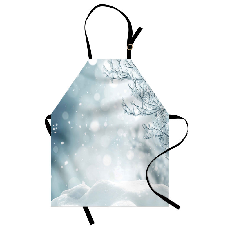 No Pattern Bib Apron