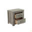 Table de chevet en bois 2 tiroirs
