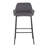 Cassiopeia Upholstered Counter Stool with Metal Frame-819517392-819517393-819517405