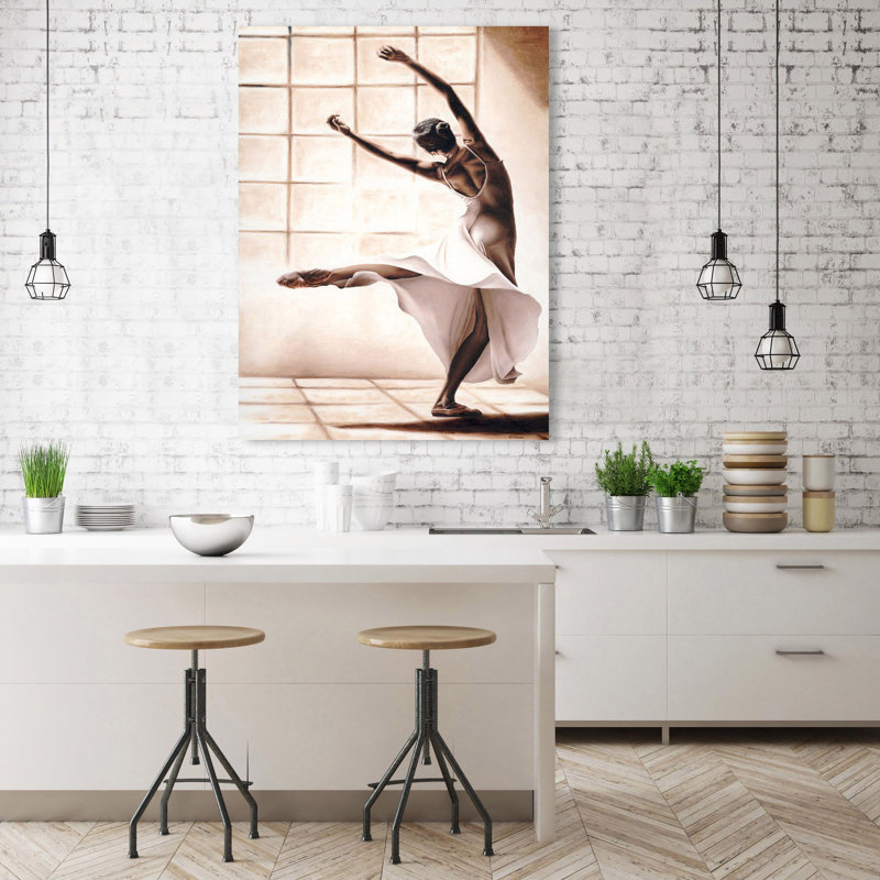 Dance Finesse by Richard Young - Wrapped Canvas Painting, 80cm H x 60cm W x 4cm D