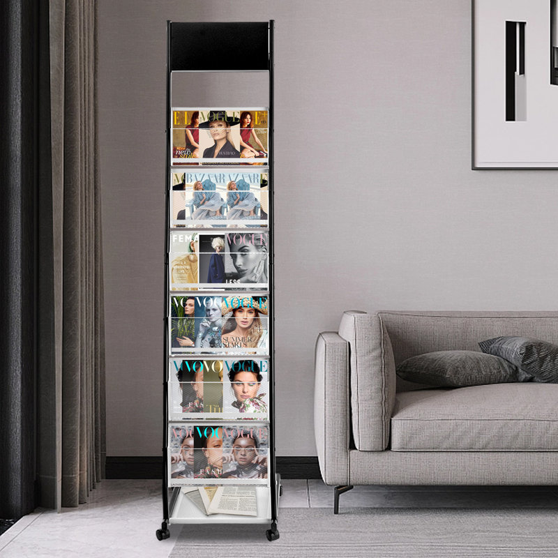 Sirio 6-layer 12.79''W Magazine Rack