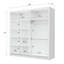 Boey Manufactured Wood Wardrobe