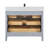 42" Solid Wood Sink Vanity With 1' Top-106492155-106492157