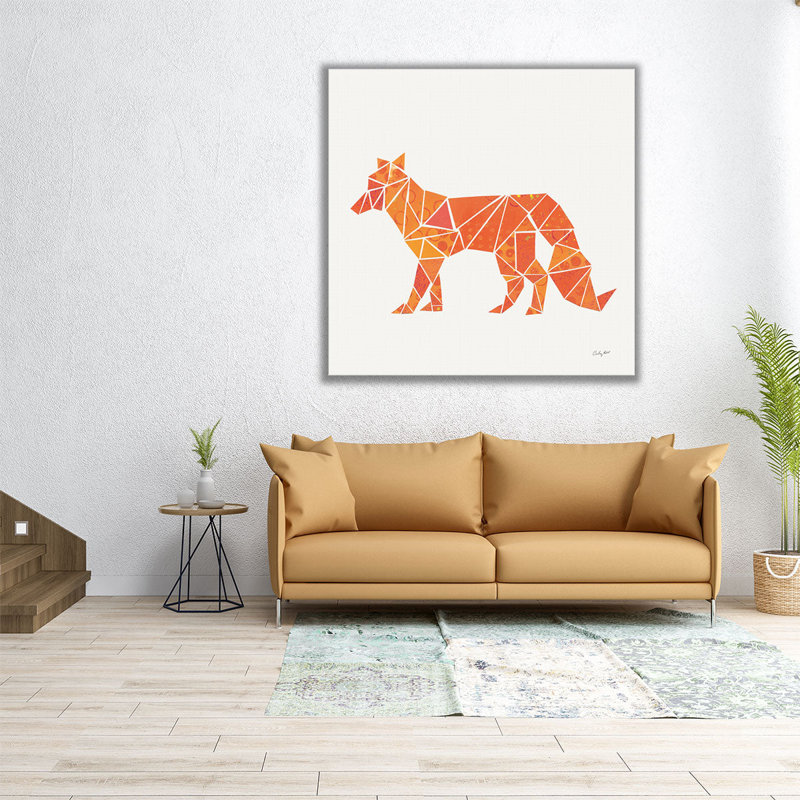 «Geometric Animal II», reproduction d'art sur toile, H 30 po x l 30 po