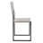 Rowayda 18'' H Leather Upholstered Metal Armchair-846916024