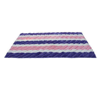 Striped Bath Rug