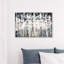 « Diamond douche glam chandelier »-impression d’art graphique avec cadre flottant sur papier-158719277-158719272