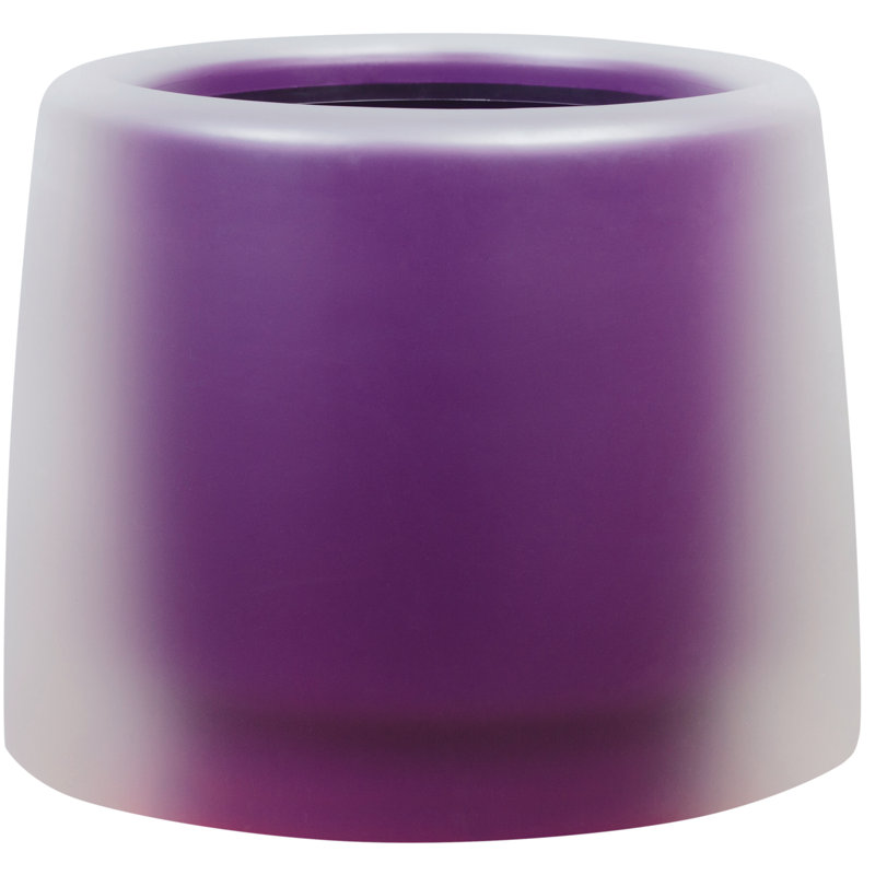 Pot Planter, 54cm H x 40cm D, Lilac Aubergine