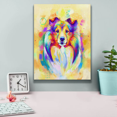 «Pop Art Shetland Sheepdog» par Furbaby Affiliates