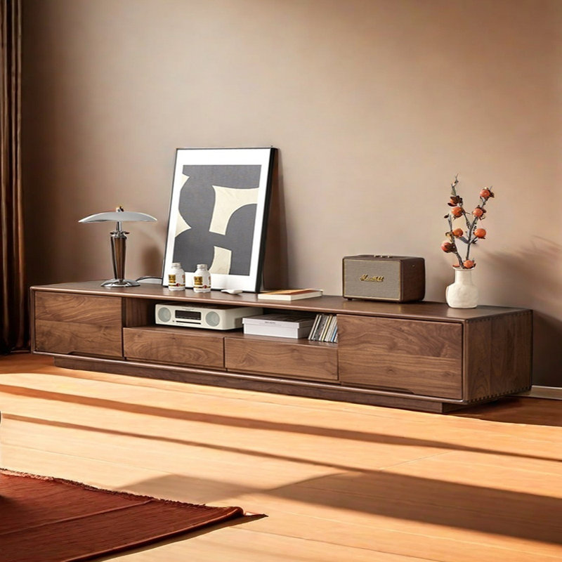 TV Stand with Open Storage