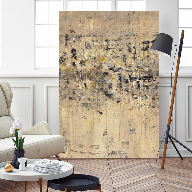 " Visitors From Afar ", 72" H x 72" W x 1.5" D