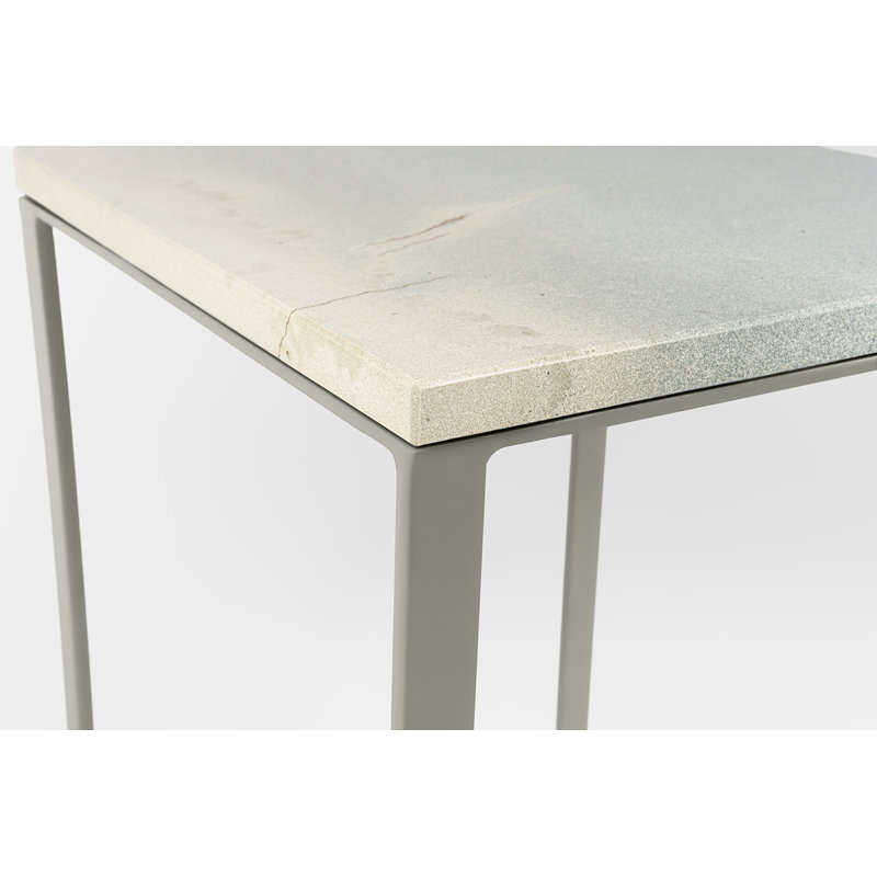 Abdul-Mateen Frame End Table, Grey