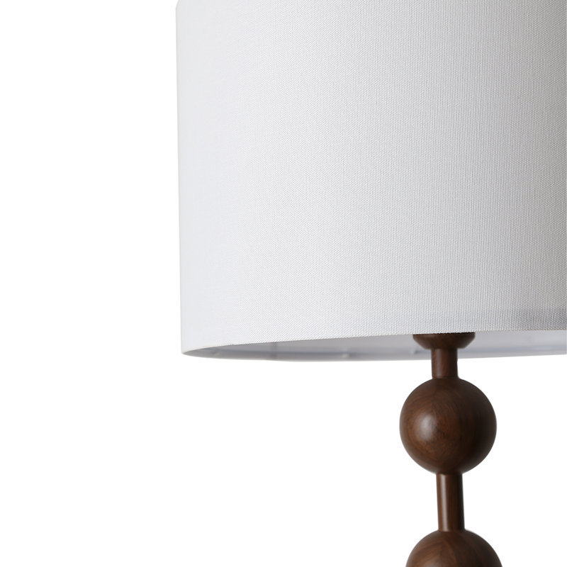 155cm Polished Torchiere Floor Lamp with USB and Outlet