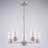 Park Ridge 5-Light 21 In. Wide Transitional Round Chandelier With Clear Glass Shade, LED Compatible, Adjustable Height, Hanging Ceiling Pendant Fixture For Dining Table Kitchen Entryway Bedroom Island Foyer-114165576