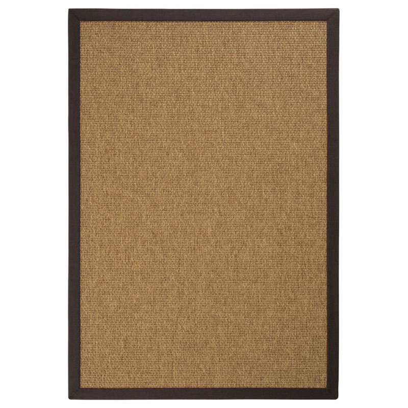 Tapis Lyon en sisal à bordure Monterey, Tapis de couloir 2 pi 8 po x 9 pi 11 po