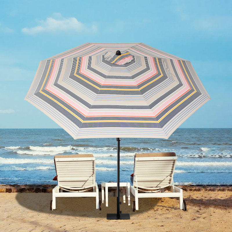 Parasol de marché avec manivelle 9,00 po Shelvie