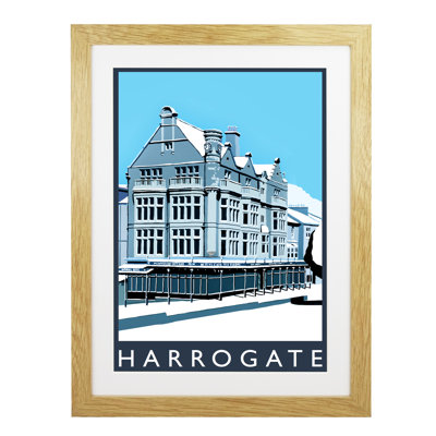 Harrogate in Snow 1 Piece Wall Art