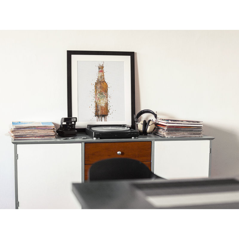 Beer Bottle - Single Picture Frame Print