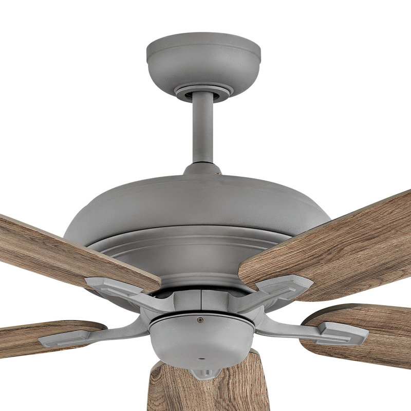 Ventilateur de plafond d'intérieur 72 po avec commande murale à 6 vitesses Hinkley Grander, Graphite