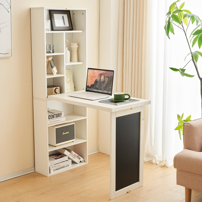 Milijan Floating Desk, White