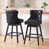 Black Faux Leather selected