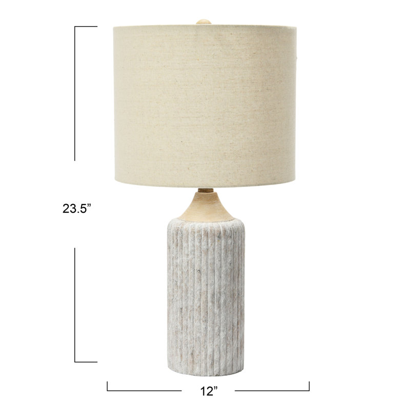 Concrete Desk Lamp